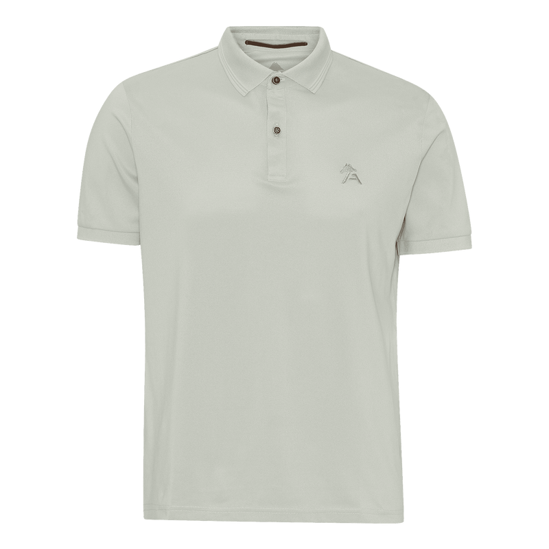 A Equipt Polo T-Shirt Herre - Lysegrå